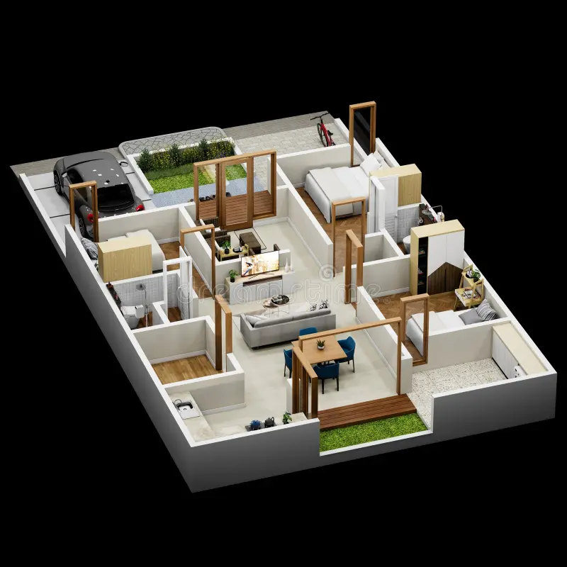 3D Floor Plan