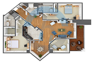 3D Floor Plan